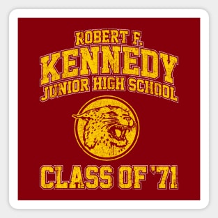 Robert F Kennedy Junior High School Class of 71 - Wonder Years Magnet